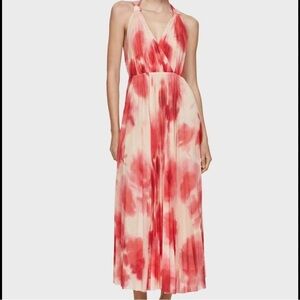Mango Flowy Floral Maxi Dress